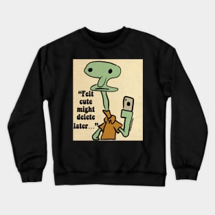 Awkward Squidward #1b Crewneck Sweatshirt